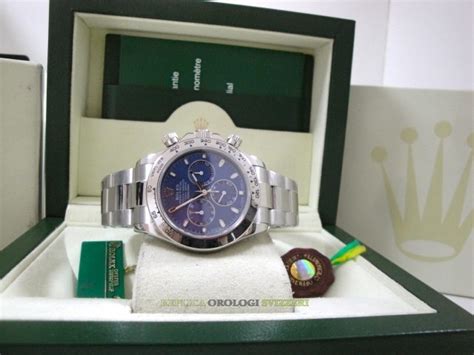 rolex daytona blu imitazione